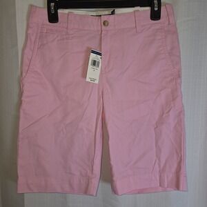 Polo Ralph Lauren Women's Pink Chino Shorts Size 0 Carmel Pink Cotton NWT Preppy